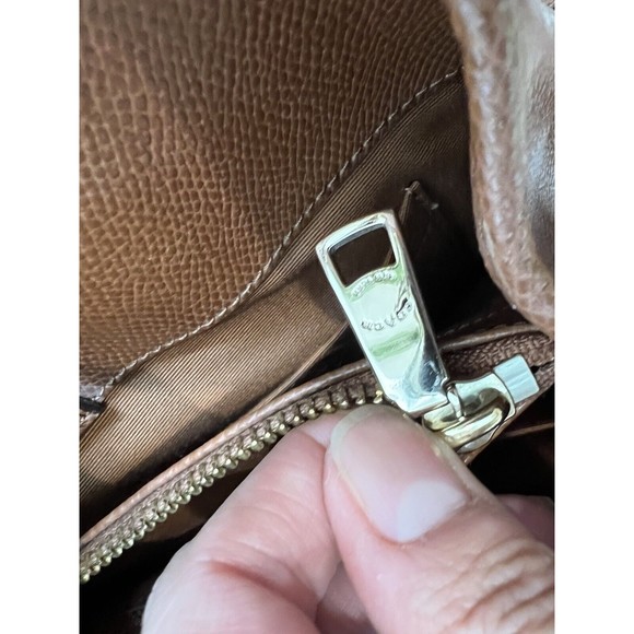 Coach Margot Carryall Brown Crossgrain Leather Shoulder Bag - Great Condition - Picture 14 of 16